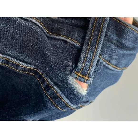 Soft Surroundings Womens Denim Jeans Classic Straight Leg High Rise Blue Sz 18T - Picture 7 of 10